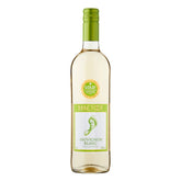 A bottle of Barefoot - Sauvignon Blanc White Wine (13% ABV) - 750ml on a white background.